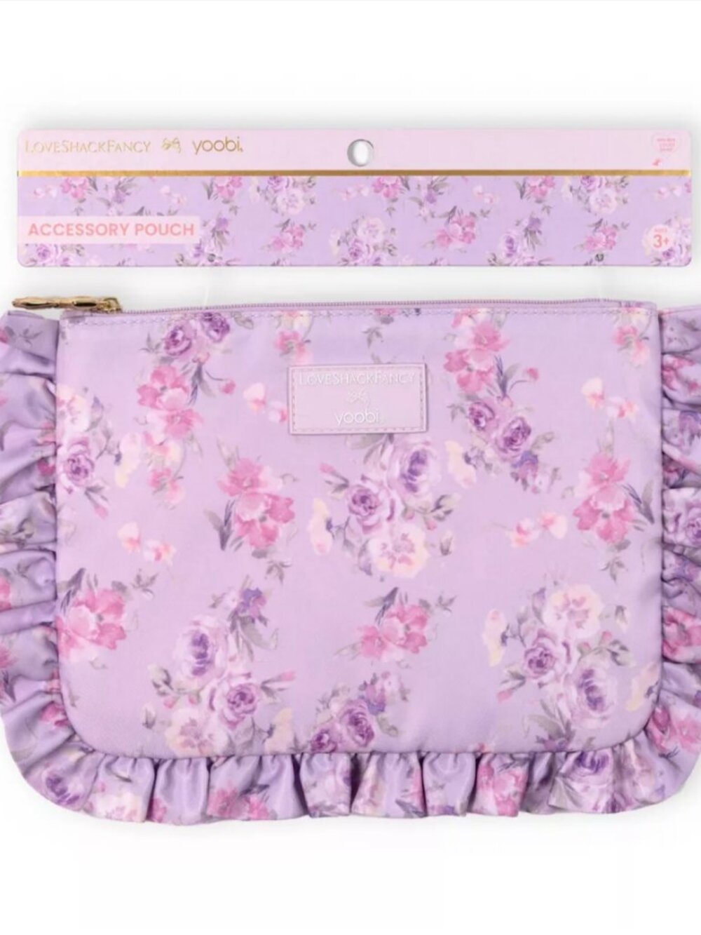 LoveShackFancy x Target - Pencil Case with Ruffles Hibiscus